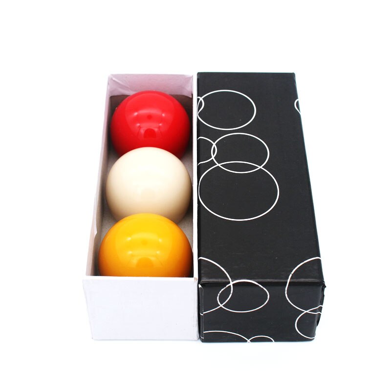 Premium Resin Material Carom Ball 3 Pieces Billiard Ball 61.5mm