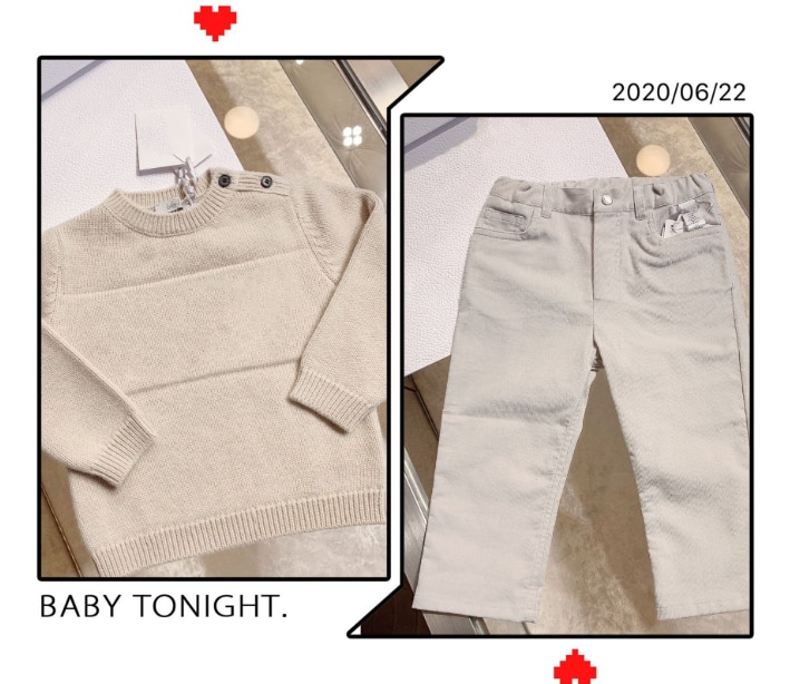 Guttegenser ensfarget babygutter strikkede topper