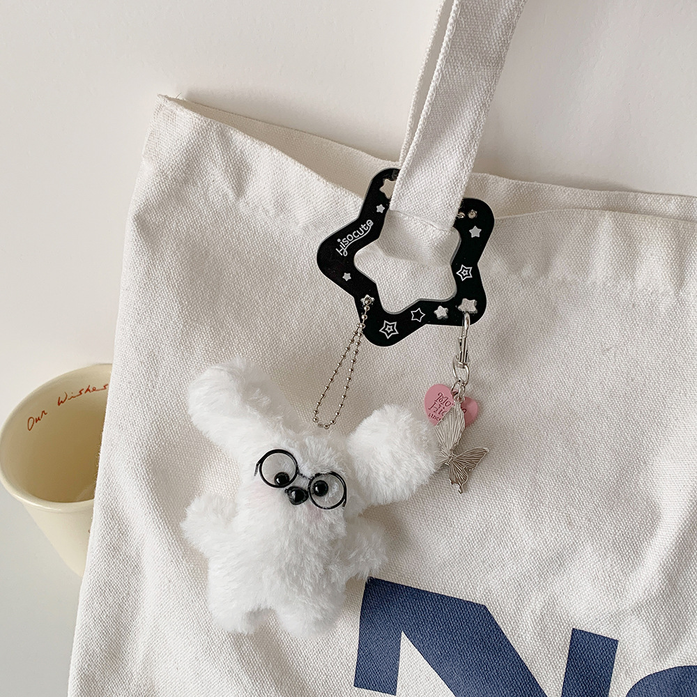 Ins Stijl Leuke Acryl Cartoon Sleutelhanger Houder Korea Kawaii Fruit Cupcake Stervormige Decor voor Tas Hanger Haak Sleutel Hangend