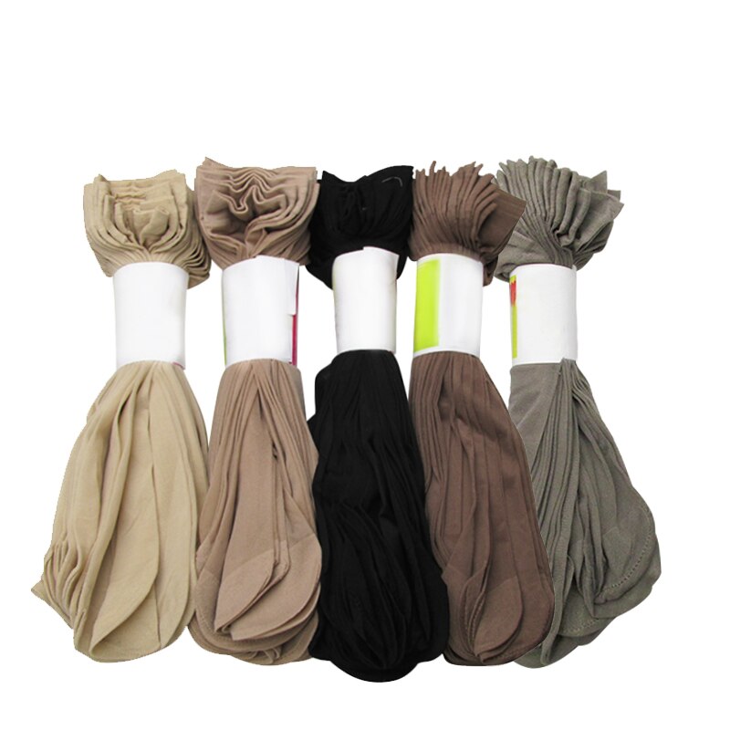 Chaussettes transparentes pour femmes, 10 paires de chaussettes de , en soie fine, été