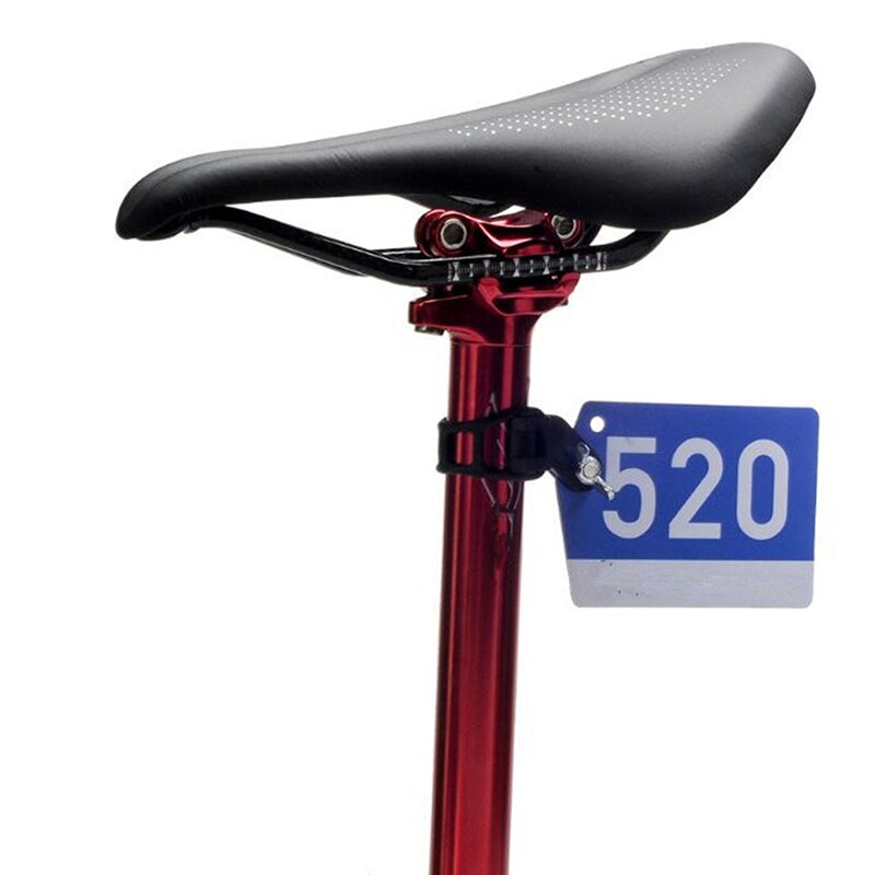 Cycling Plate Number Holder DIY MTB Bike Triathlon Racing Number Plate Mount Holder Cards Bracket For Road Bike