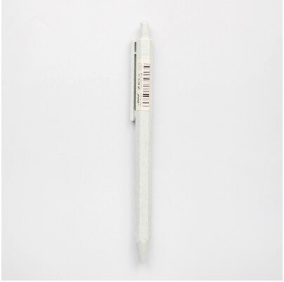 0.5mm Mechanical Pencil Brown, Blue, Green Hexagonal Barrels Automatic Drafting Pencil Wheat Straw Pencil for Writing Drawing: 0.5mm green