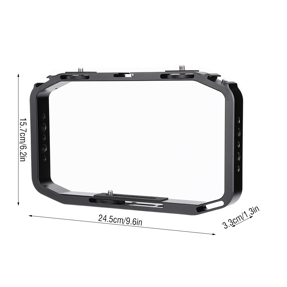 Ulanzi M-RIG Telefoon Stabilisator Metalen Handheld Vlog Stabilisator Verticale Schieten Rig Met Triple Koud Shoe Mount Filmmaken Case