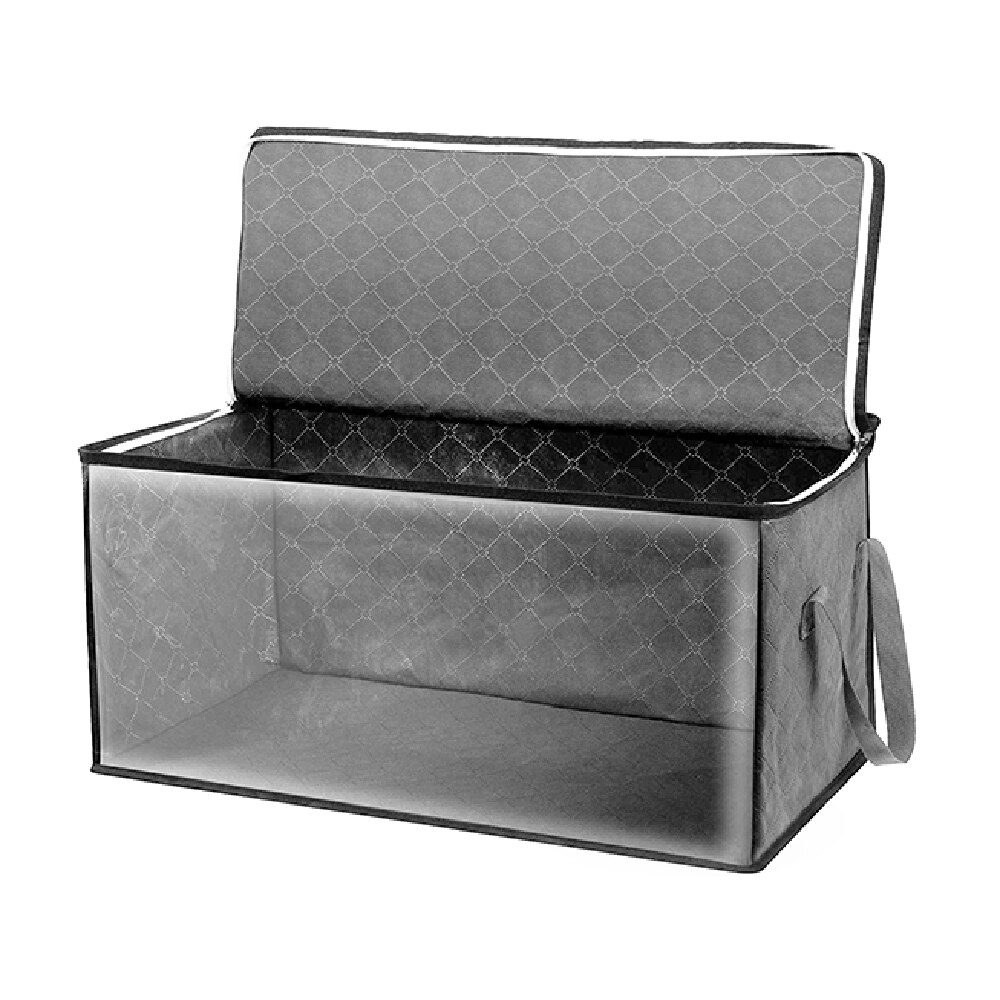 Wardrobe Foldable Storage Bags Space Saving Under Bed Storage Box Home Clothes Blanket Quilt Container Household Organizer