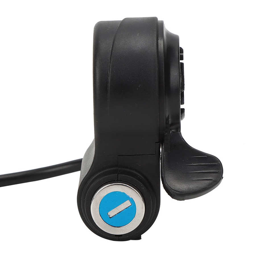 E‑bike Gashendel Duim Lock Elektrische Fiets Grip Accessoire Voltage Digitale Display Gasklep Grip Display Voltage