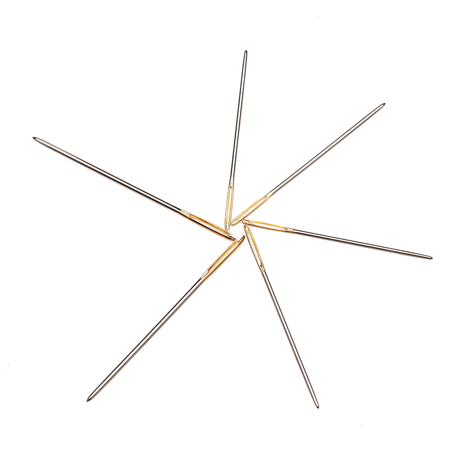 6Pcs Cross Stitch Needles Craft Embroidery Tool Large Eye Sewing Needles Hand Sewing Needle Home DIY Embroidery Sewing Tool
