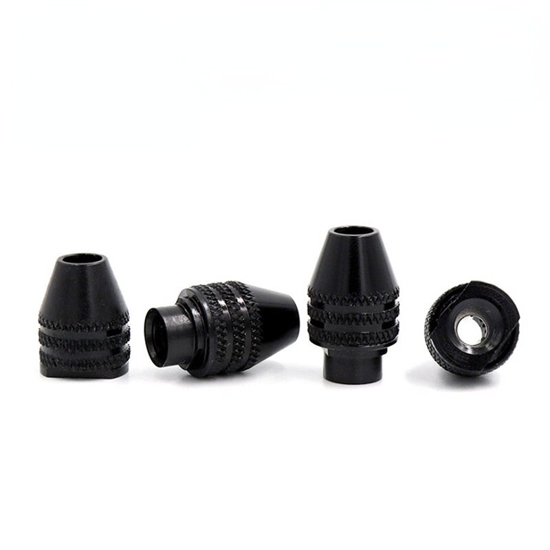 1pcs 0.3-3.6mm Multi Drill Chuck Keyless For Dremel Rotary Tools Keyless Drill Bit Chucks Adapter Converter Universal Mini Chuck