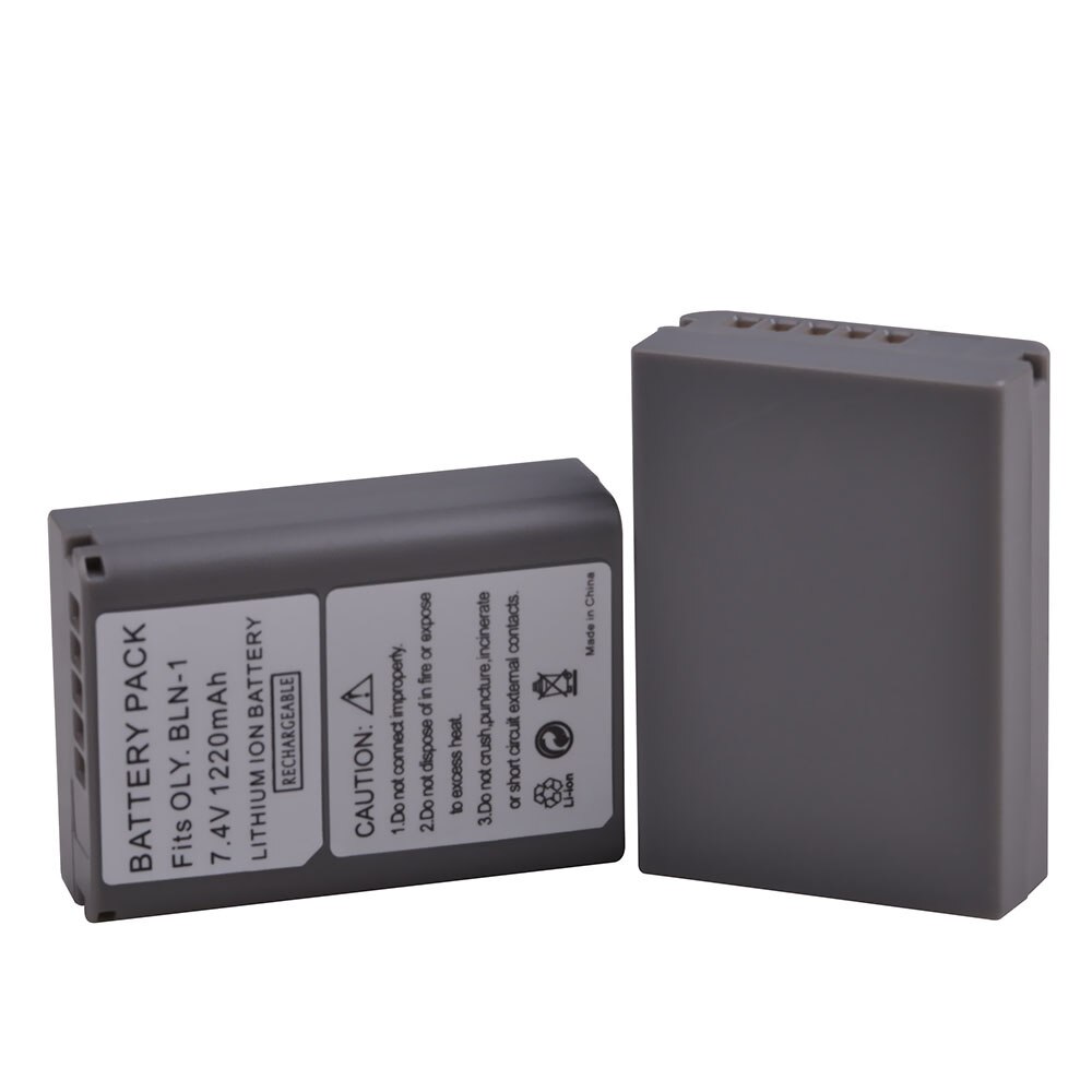 1220mAh BLN-1 PS-BLN1 batterie rechargeable Li-ion BCN-1 pour Olympus OM-D E-M1, stylo F, OM-D E-M5, stylo E-P5, OM-D E-M5 II