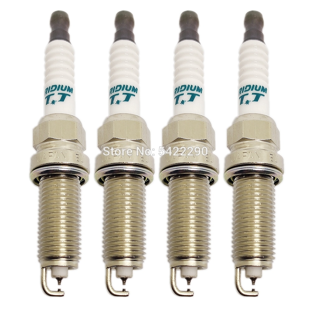 4X 4711 IXEH20TT Iridium TT Spark Plugs for Nissan Mazda PE5S-18