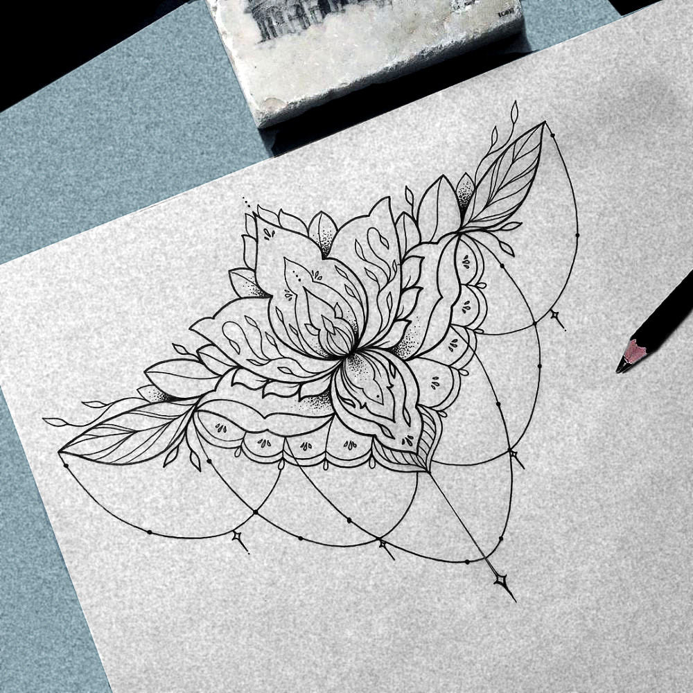 100 stk tatovering overførsel skitse kladdepapir tatovering tilbehør termisk stencil papir printer papir