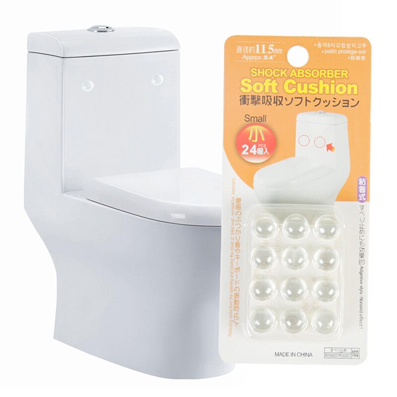 Door Stops Self adhesive Silicone Pads Cabinet Bumpers Rubber Damper Buffer Cushion Furniture Hardware