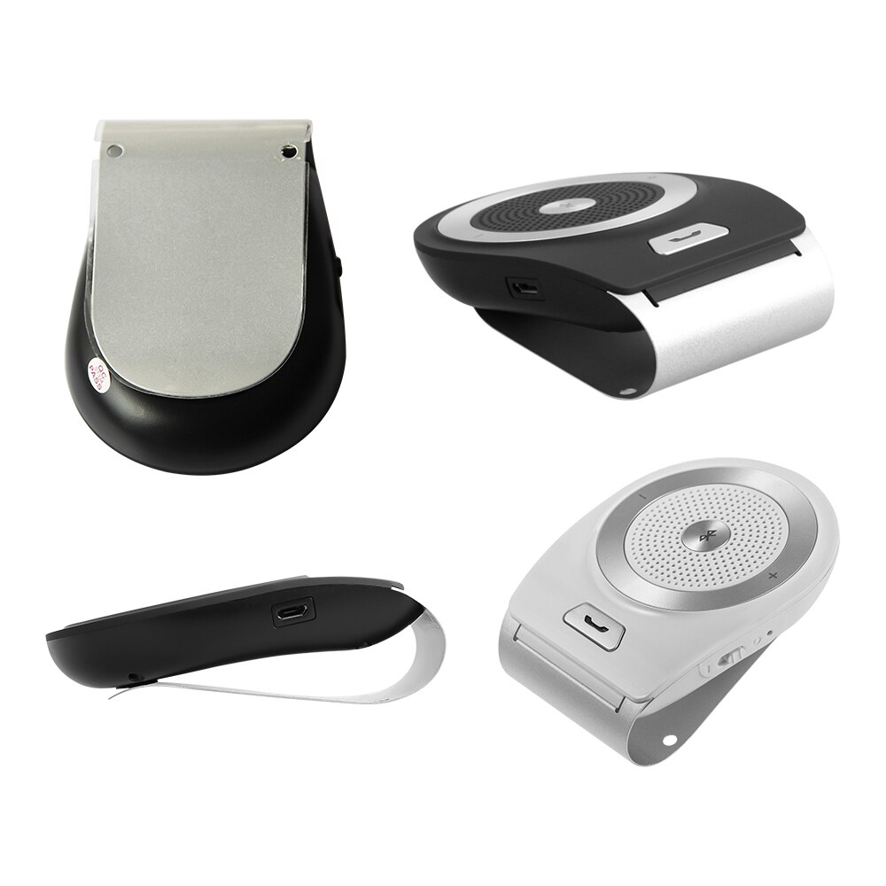 Aoshike 1 stk bil bluetooth kit  t821 handsfree høyttalerstøtte bluetooth 4.1 edr trådløst bilsett solskjerm bil handsfree samtale