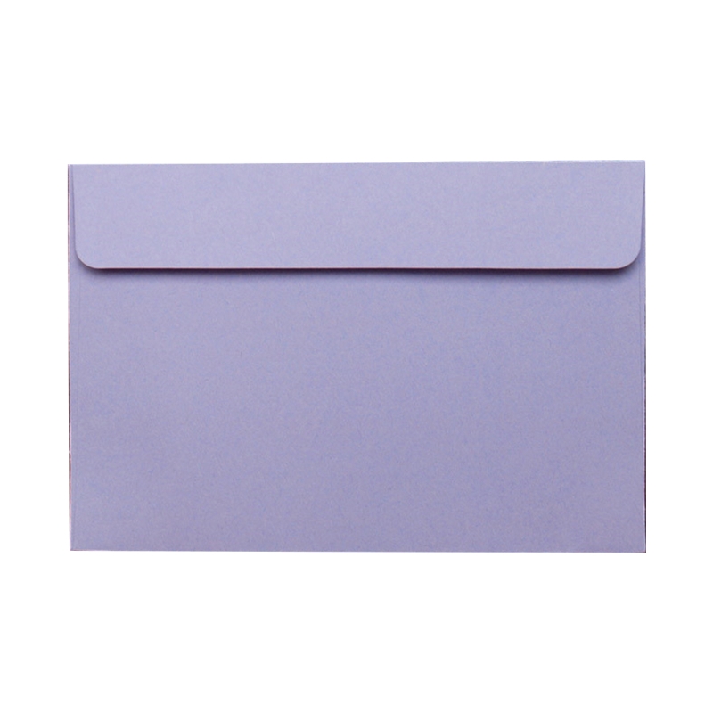 50pcs Vintage Large Envelopes Postcard Letter Stationery Paper Greeting Card Envelope Retro School Office: Light Purple