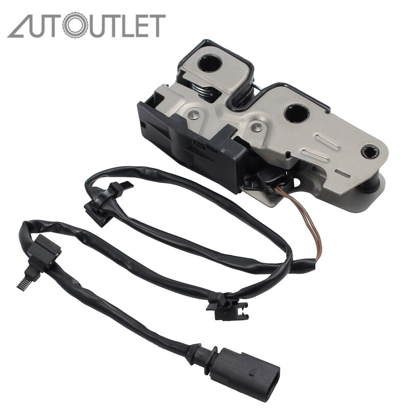 AUTOUTLET 1K1823509E Engine Bonnet Hood Catch Latch Lock For VW MK5 Golf V Jetta 2004 1K1823509E Bonnet Catch Latch Lock