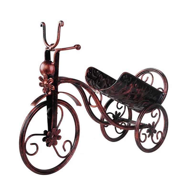 Wijnfleshouders of aan de muur gemonteerde wijnrekken dispenser wijnbar optische metalen fietsen: Default Title