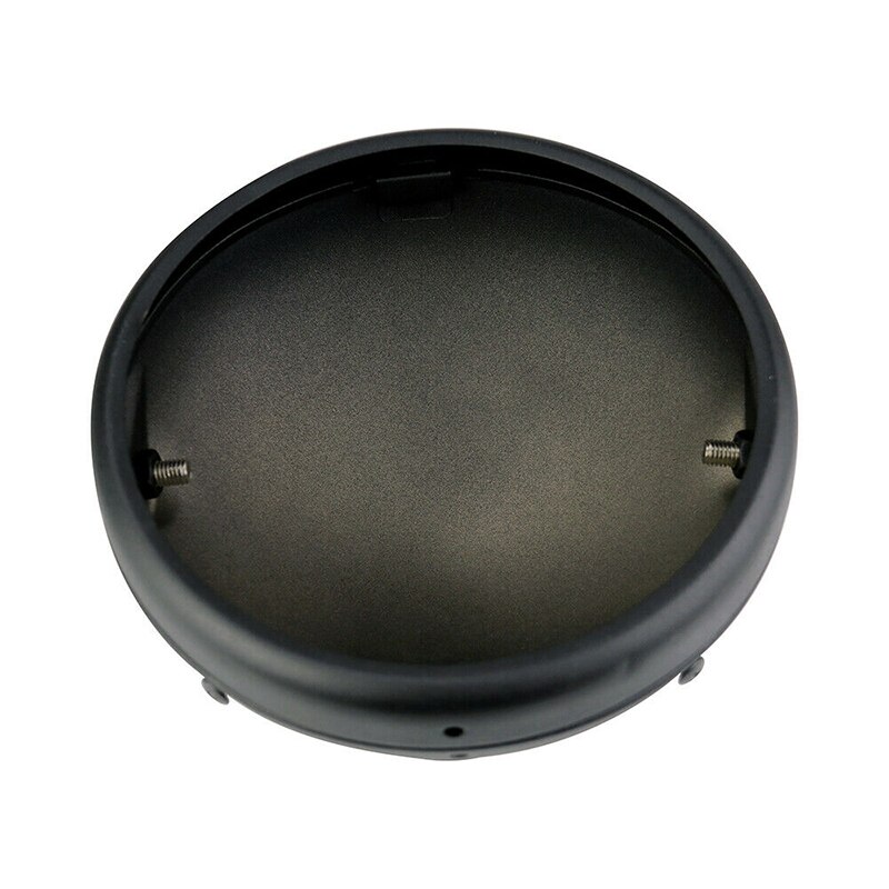 7 Inch Ronde Motor Koplamp Behuizing Waterdicht Modieuze Motorfiets Koplamp Montage Emmer Shell Cover Hub