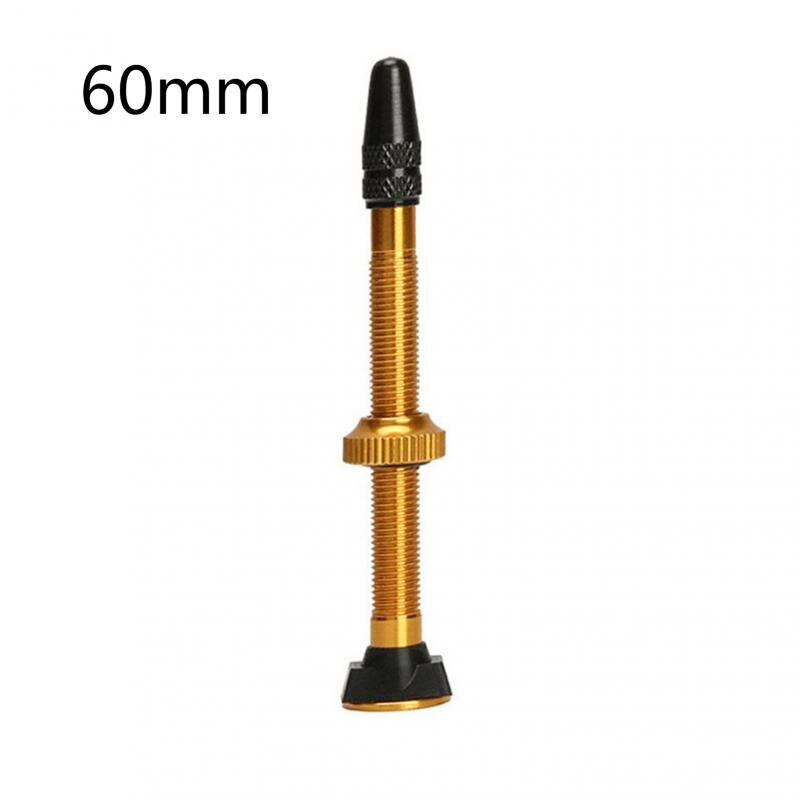 Aluminum Alloy 40/60 mm Tubeless French Valve Mountain Bike Vacuum Nozzle Vacuum Extension Nozzle Accessory Bike Part: 12