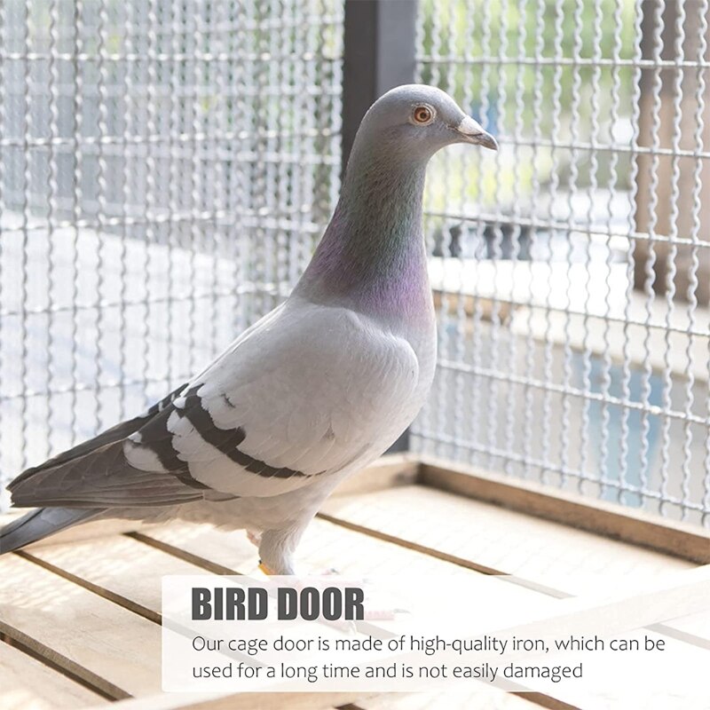 Pigeon Door Wire Bars Frame T-Trap Entrance Trapping Doors Loft Supplies for Show Pigeons Carrier Pigeons Race Pigeons Y5GB