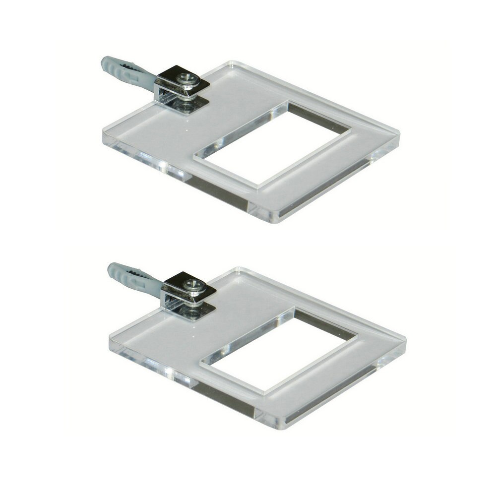 Luxury Floating Hockey Puck Display Rack / Wall Mounted Ice Hockey Puck - 2/Pk