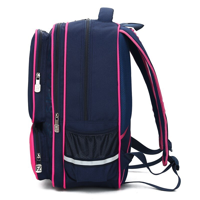 children orthopedic backpack for teen boys girls school bag British style school backpacks Large capacity nylon school bags