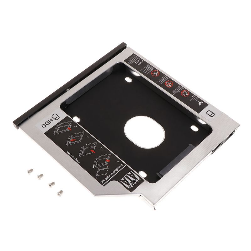 1 Pc SATA 2nd HDD bahía de expansión para disco duro para IBM Thinkpad T400s T500 T410 W500