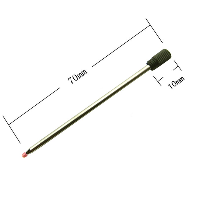 10Pcs/Lot Crystal pen water-based refill Ballpoint Pen Universal Refill Black Blue Two Kinds Of Ink Replaceable Refills 1.0mm: Black ballpoint