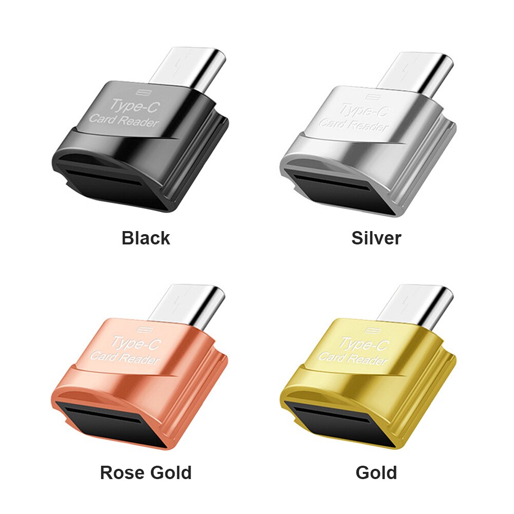 USB 3.1 Type C to TF Adapter OTG Card Reader Smart Memory Card Reader Type C OTG Flash Drive Cardreader Adapter