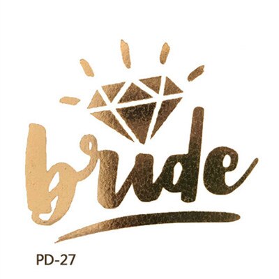 Bridal Shower Bachelorette Party Supplies Garter Veil Lace Set Badge Sash Hen Night Team Bride To Be Wedding Decorations: 1pc PD-27