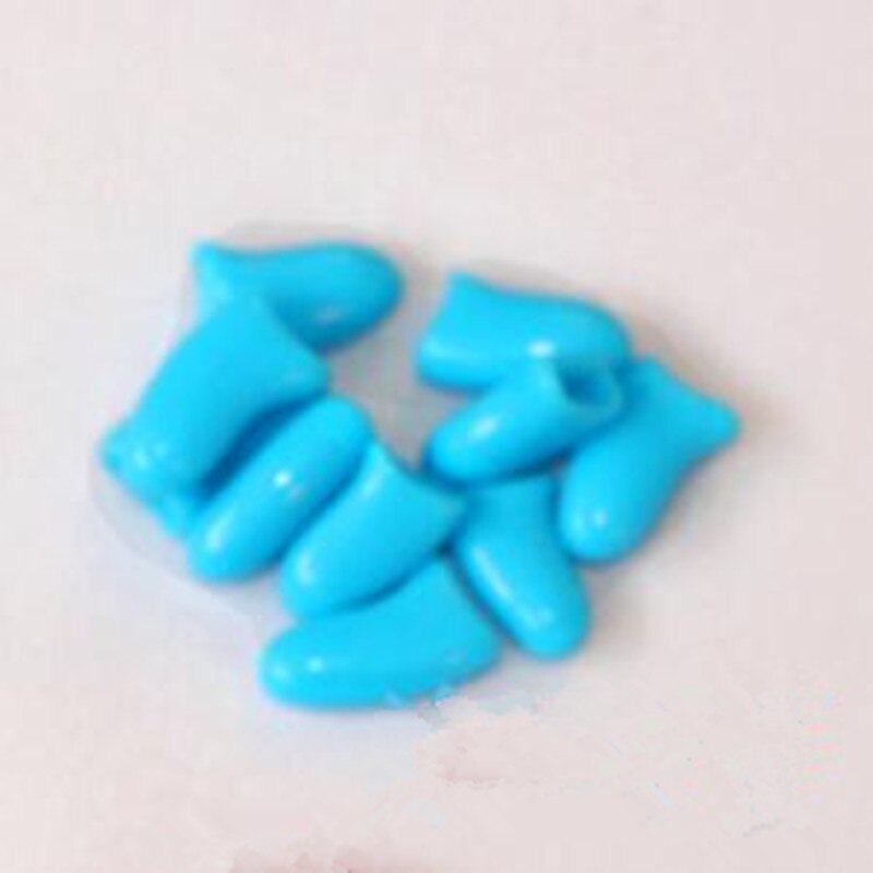 Cw009 nagelkapjes voor huisdieren, hond en kat, 20 stuks/partij, huisdier, kat, hond, nagel, vinger, verzorging, vloer, bescherming, klauwcontrole, zachte pootkapjes, maat xs, s, m, l: Blauw / M