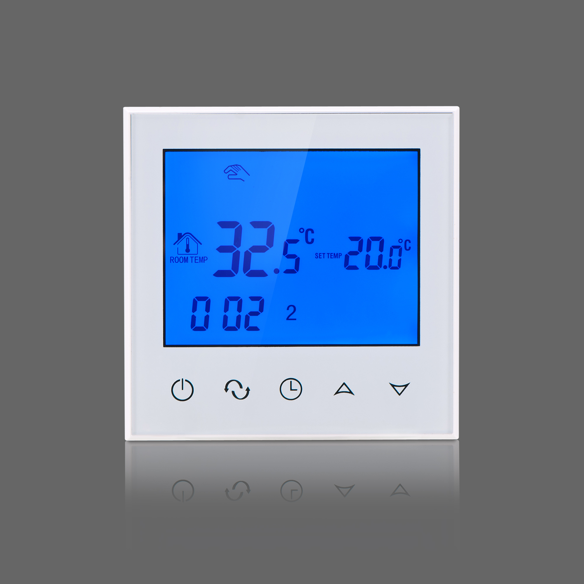 Digital Floor Heating Thermostat 16A LCD Display Electric Heating Thermostat Room Thermostat Programmable Temperature Controller