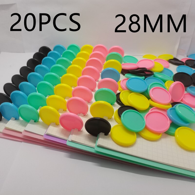 Mushroom Hole Disc Binding Ring | Office Binding Supplies Clip - 24mm