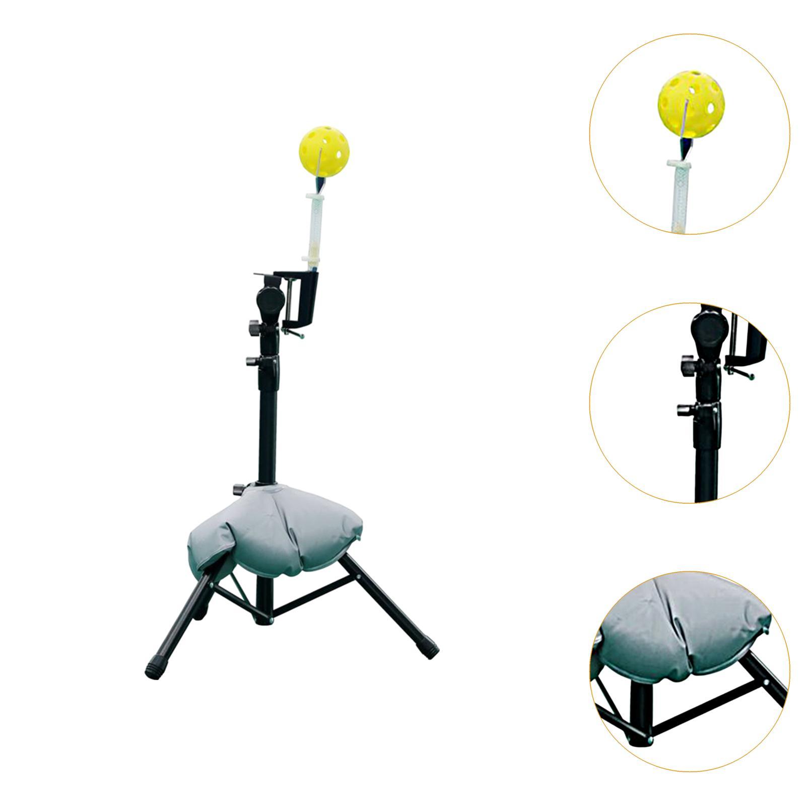 Pickleball Trainer Rebound Ball Exerciser mit 1 Pickle Ball Tennis Übungs-Rebounder-Hilfe für alle Fähigkeitsstufen