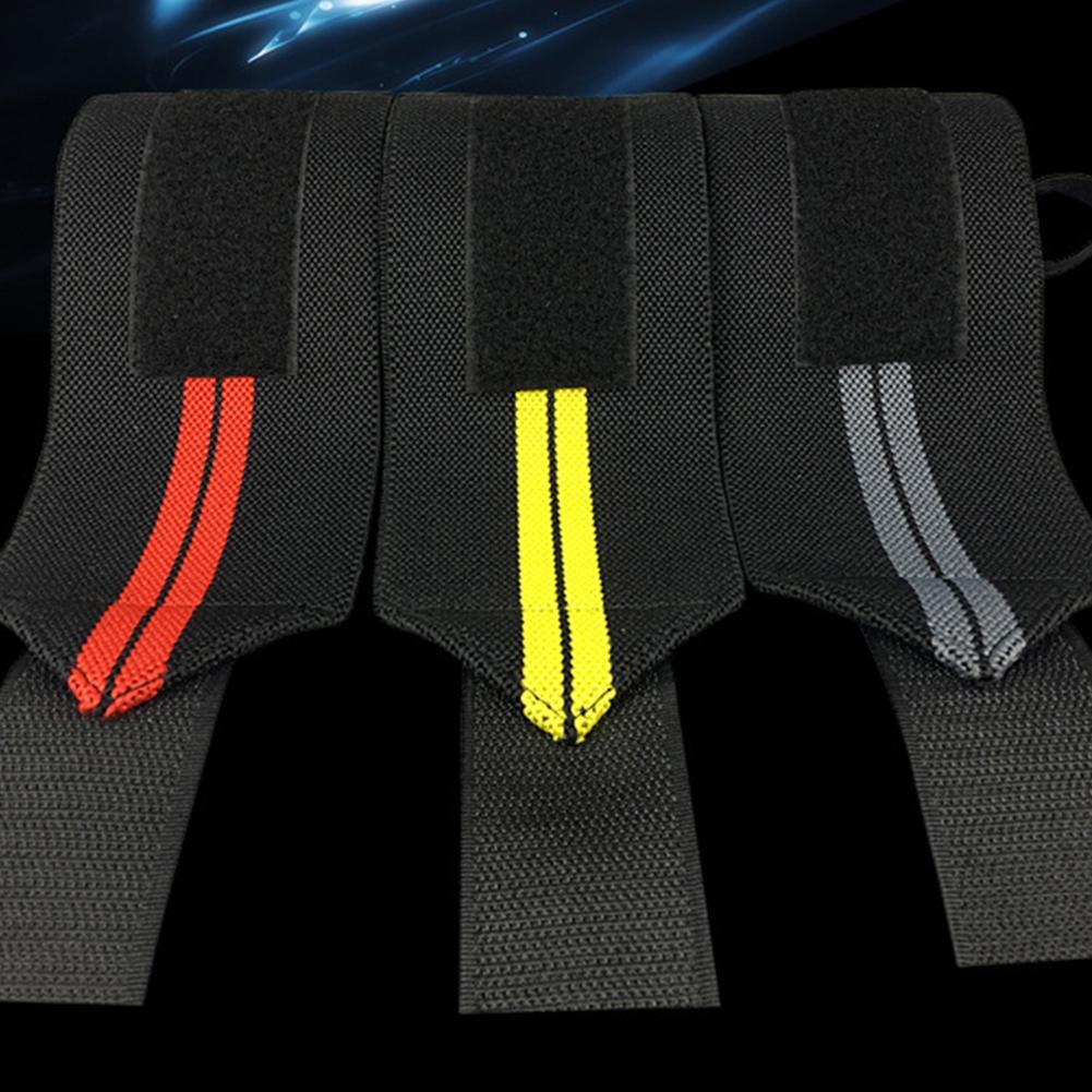 3 farben fitness gepolsterte handgelenk-daumenbandage mit riemen für krafttraining und gewichtheben, polyester-handgelenkbandage 1pc