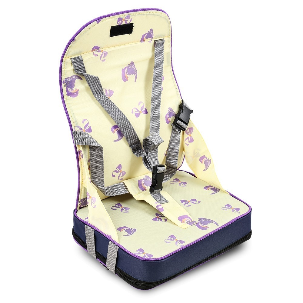 Baby foldbar stol taske bærbar nyfødt blød booster sikkerhedssæde multifunktionel mumie rejsetaske til spædbørns amme fodring: Gul