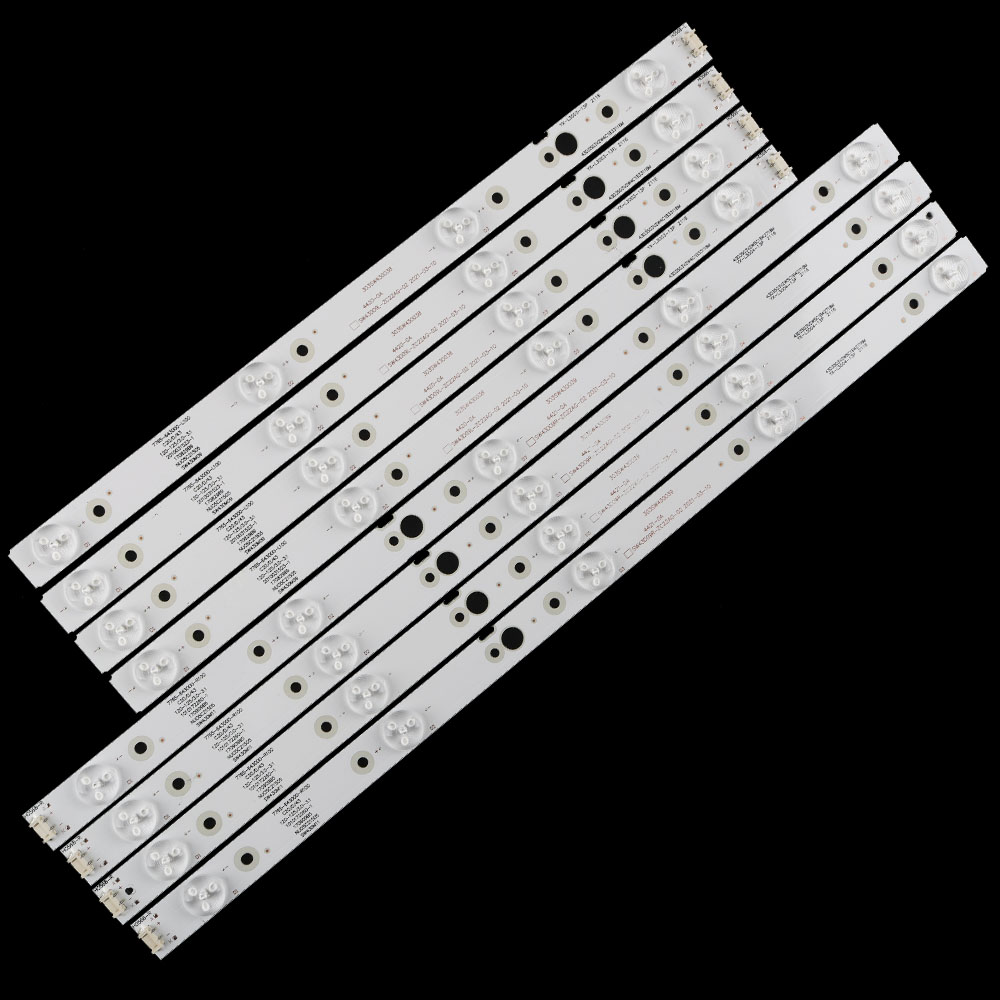 Tira de LED para iluminación trasera para LG 43 "TV SW43D09L/R-ZC22AG-02 CRH-A 4330300105 R6CNRev1.0 LED 43UG620V 43UJ620V 4/5 lámpara