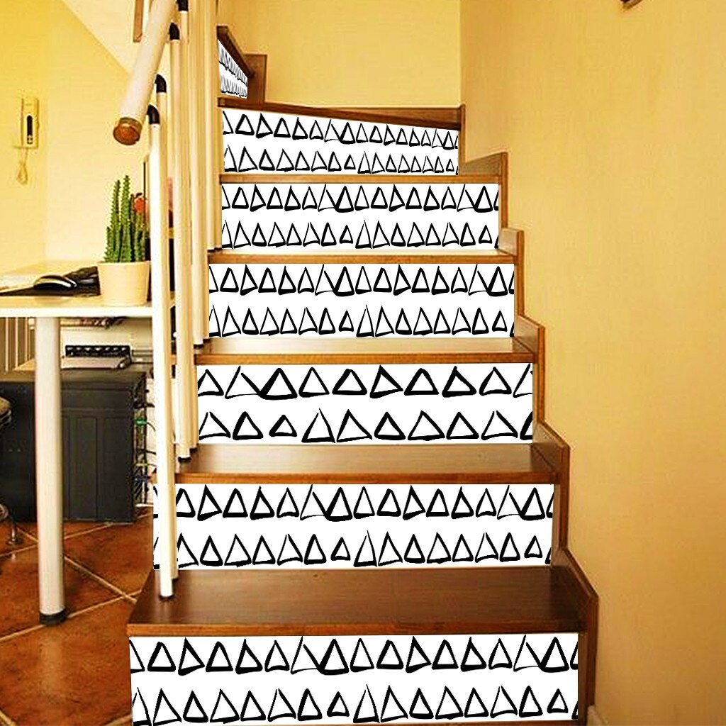 Stair Stickers Furniture Decoration Stair Stickers Christmas Stair Stickers Home decor sticker Stair Stickers: White