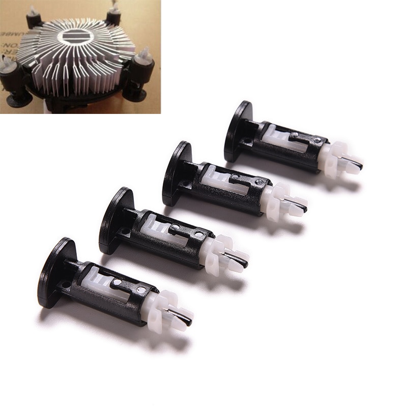 8 Pcs Lga 775 Cpu Heatsink Mount Pin Plastic Push Schroef Cooler Cooling Fan Fastener Voor Intel Socket