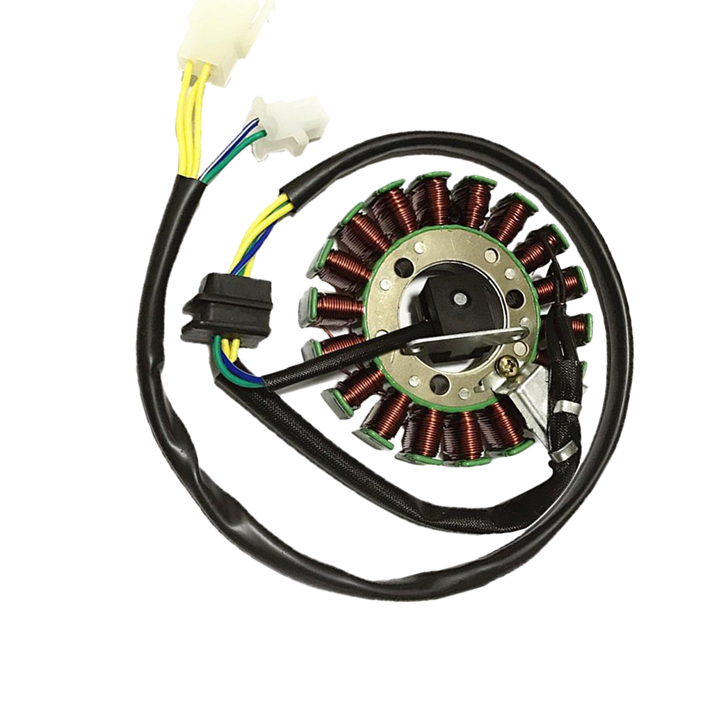 Conjunto de bobina de encendido para motocicleta, estator Magneto para Suzuki GN250