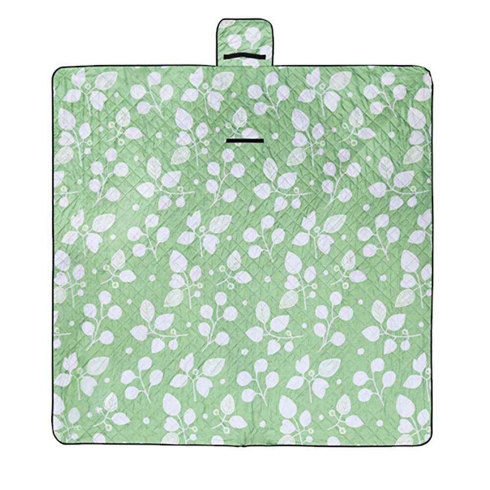 Camping Blanket Ground Washable Sandproof Cozy Soft Outdoor Picnic Waterproof Padding Beach Mat Extra Large Portable Foldable: Grass Leaf