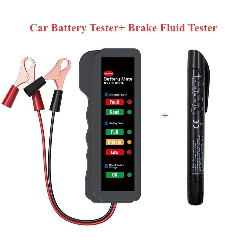 Auto Oil Check Pen Universal Brake Fluid Tester Car Battery Tester Vehicle Auto Automotive Testing Tool