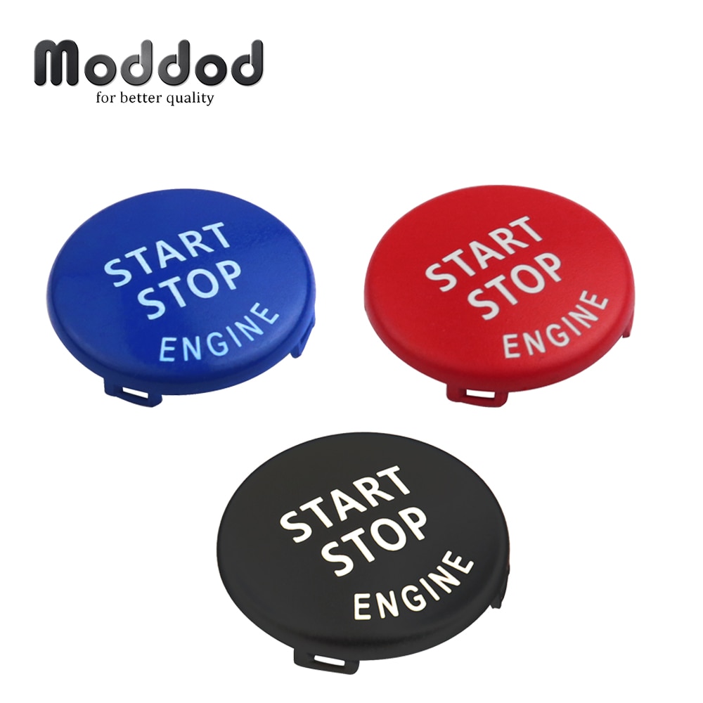 początek zatrzymać przycisk silnika wymienić zatoczka dla BMW X1 X5 E70 X6 E71 Z4 E89 3 5 serii E90 E91 E60 klucz wystrój pierścień wykończenia czapka przełącznik zestaw