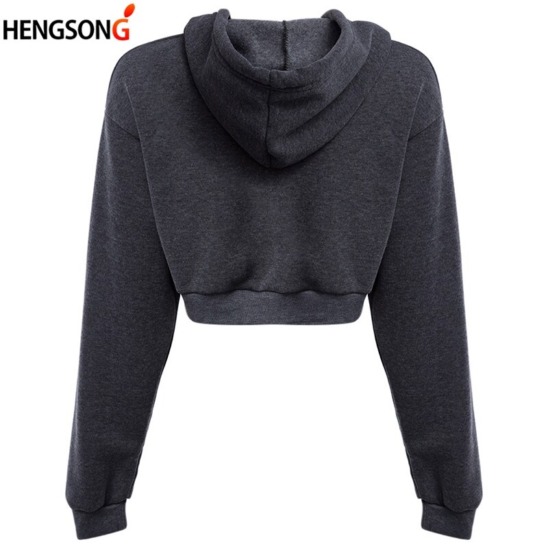 Women's Outdoor Running Sweatshirt Women's Sport Short Long Sleeve Umbilical Top Sweatshirt Ladies Pullover