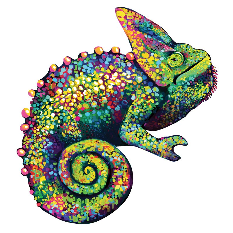 Puzzle caméléon 3D En Bois pour enfant et adulte, jeu de magie, Puzzle éducatif, du nouvel an
