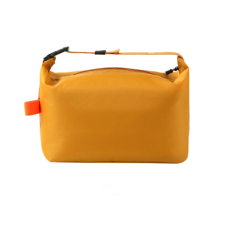 Japanische Lunch-Tasche mit Isolierung, Bento-Pack, tragbare Reis-Tasche, Mahlzeiten-Pack, Eis-Pack, tragbare Handtasche für Picknick und Lebensmittelaufbewahrung: Gelb