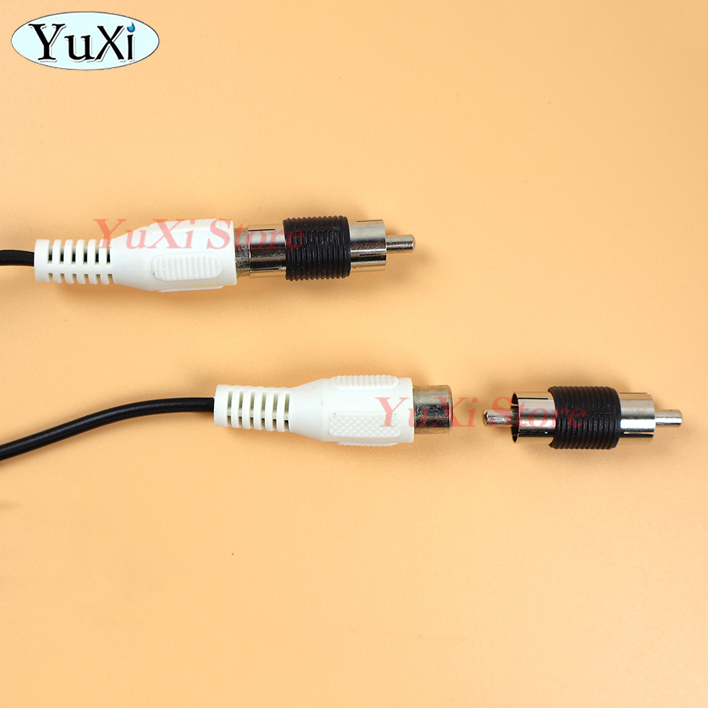 RCA Male naar RCA Female Audio Video Kabel Lijn twin RCA Male Verlengkabel Snoer Draad Lijn voor Versterker Luidspreker DVD TV Etc