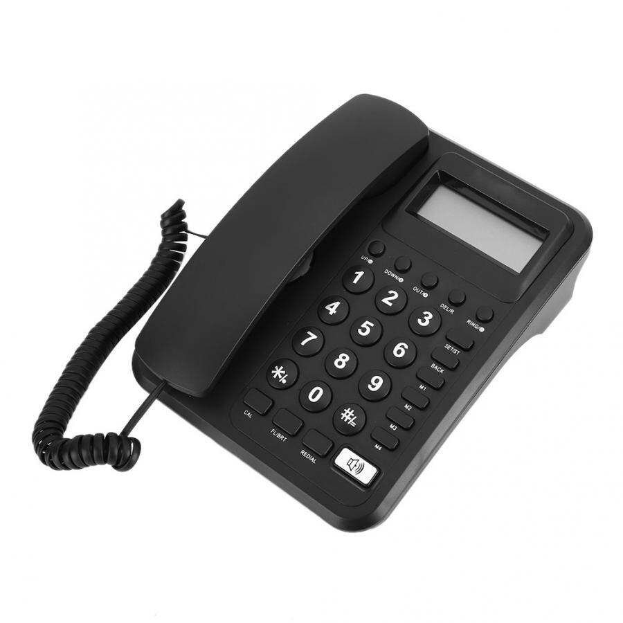 KX-T2023 Landline Phone Caller ID Display Battery Free Telephone (UK Telephone Line with Random Color)