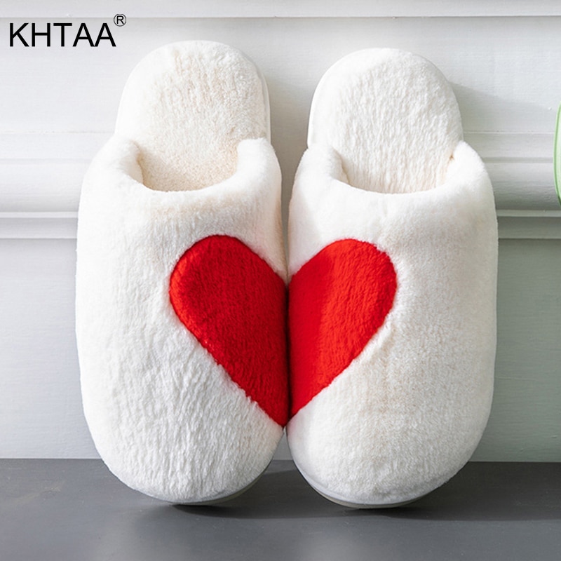 Vrouwen Warm Winter Slippers Faux Fur Comfort Fluffy Pluche Cartoon Vrouwelijke Huis Furry Indoor Huis Schoenen Dames Slaapkamer Plus Size