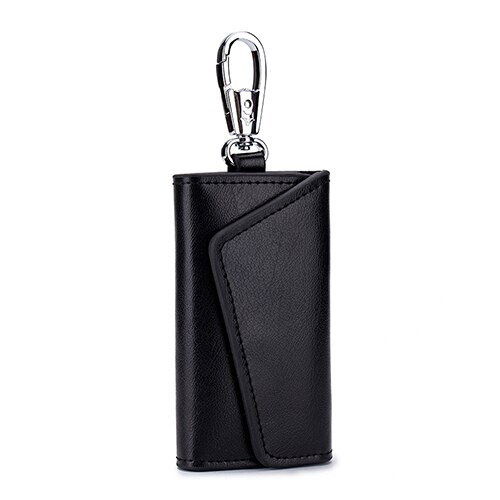 Comforskin homens multinacional chave governanta moda marca feminina porta-chaves recém-chegados mini sacos de cartão caso chave 2019: Black