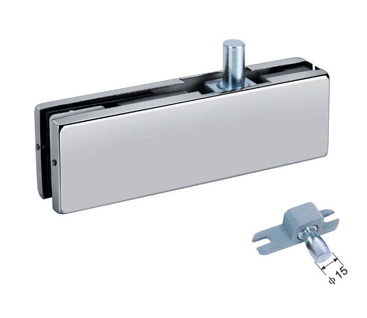 304 KE-30 Stainless Steel Glass Door Patch Fitting Top Patch Bottom Patch Glass Clamp for Glass Door