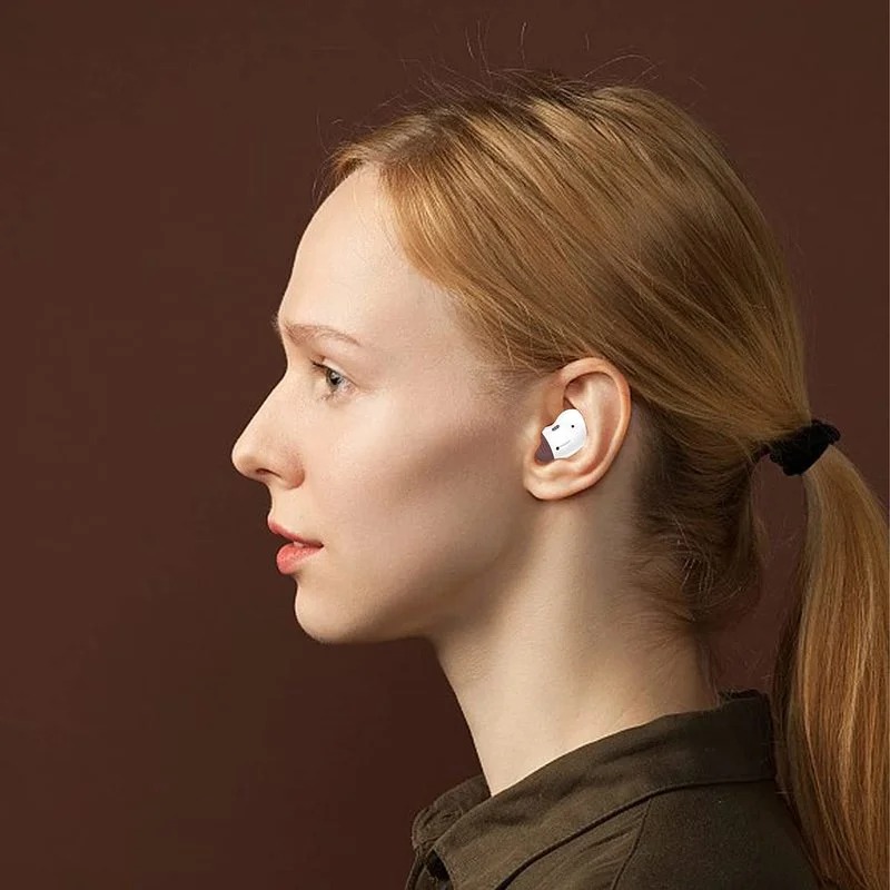 For Galaxy Buds Live Ear Tips Silicone Ear Wing Replacement Earplug for Samsung Galaxy Buds Live Accessories Anti-slip Sleeve